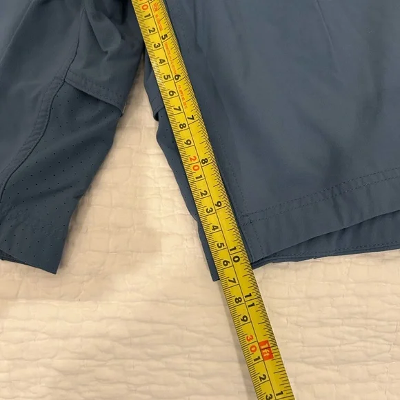 Stio Men's Slate Blue Athletic Shorts - Picture 8 of 9